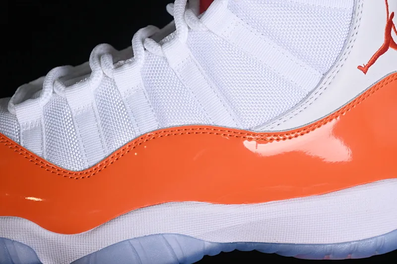 All categories Air Jordan Jordan series basketball shoes Air Jordan 11 Air Jordan 11 Retro "White orange" AJ11 Joe 11 white orange 378037-002
